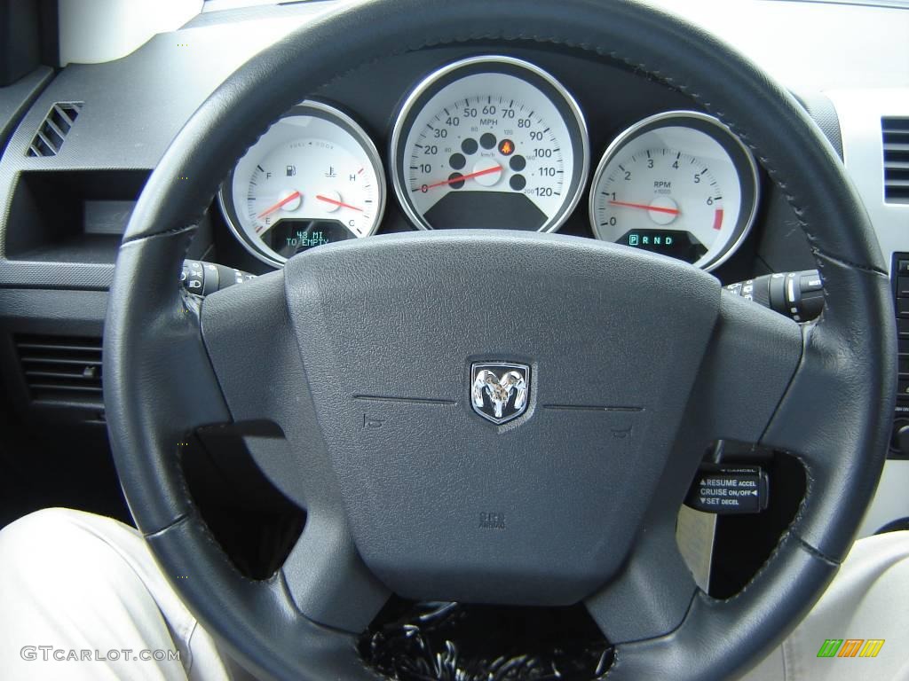 2008 Caliber R/T AWD - Surf Blue Pearl / Dark Slate Gray photo #26