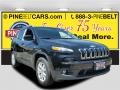 2016 Brilliant Black Crystal Pearl Jeep Cherokee Latitude 4x4  photo #1