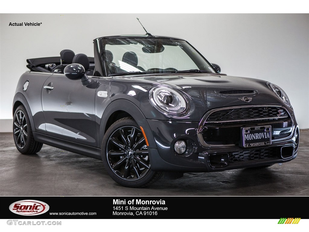 2016 Convertible Cooper S - Thunder Gray Metallic / Carbon Black photo #1