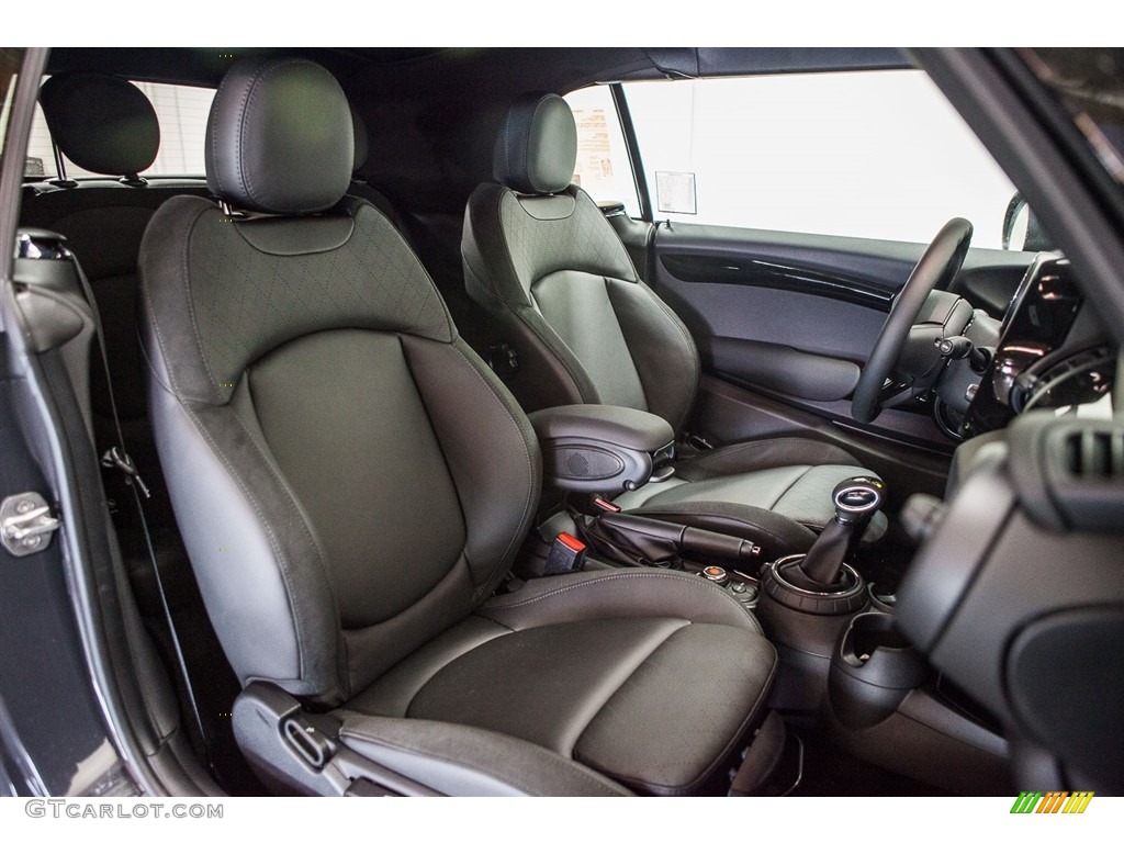 Carbon Black Interior 2016 Mini Convertible Cooper S Photo #113739154