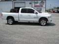 2003 Bright White Dodge Ram 1500 Laramie Quad Cab 4x4  photo #2