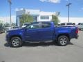 2016 Laser Blue Chevrolet Colorado Z71 Crew Cab 4x4  photo #3