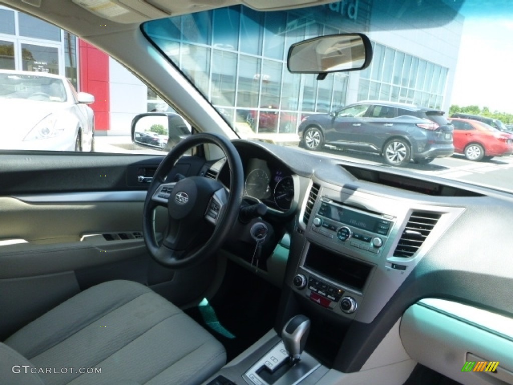 2012 Outback 2.5i - Satin White Pearl / Off Black photo #4