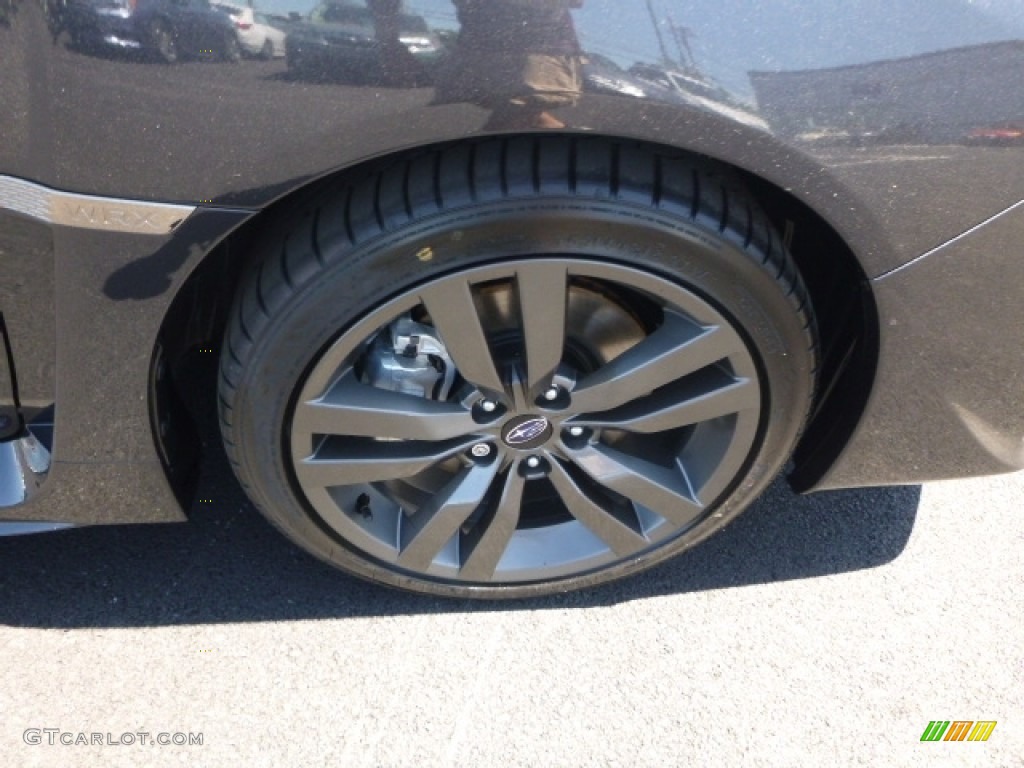 2017 WRX Limited - Dark Gray Metallic / Carbon Black photo #2