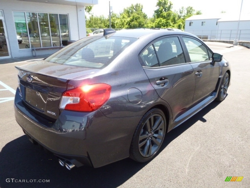 2017 WRX Limited - Dark Gray Metallic / Carbon Black photo #7