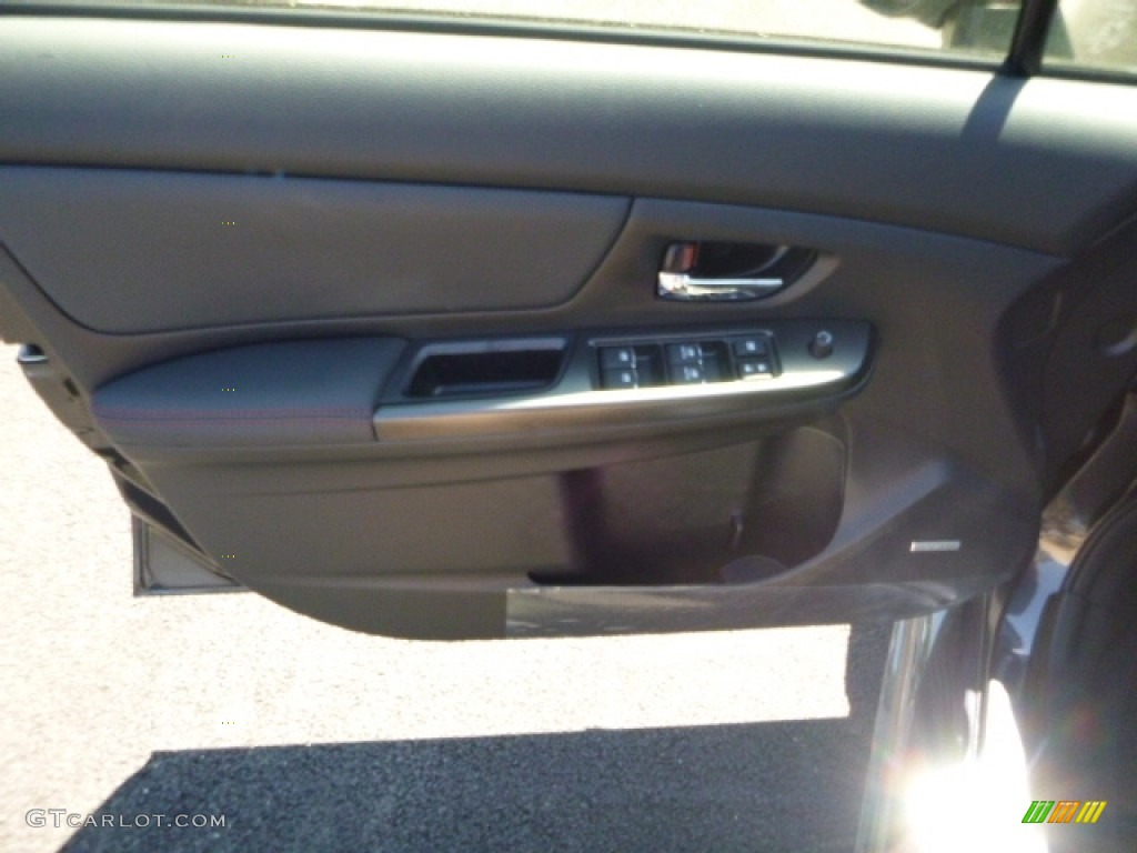 2017 WRX Limited - Dark Gray Metallic / Carbon Black photo #13