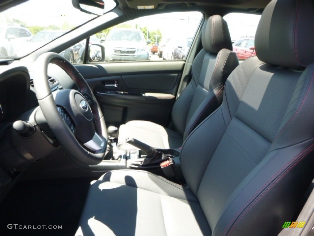 2017 WRX Limited - Dark Gray Metallic / Carbon Black photo #14