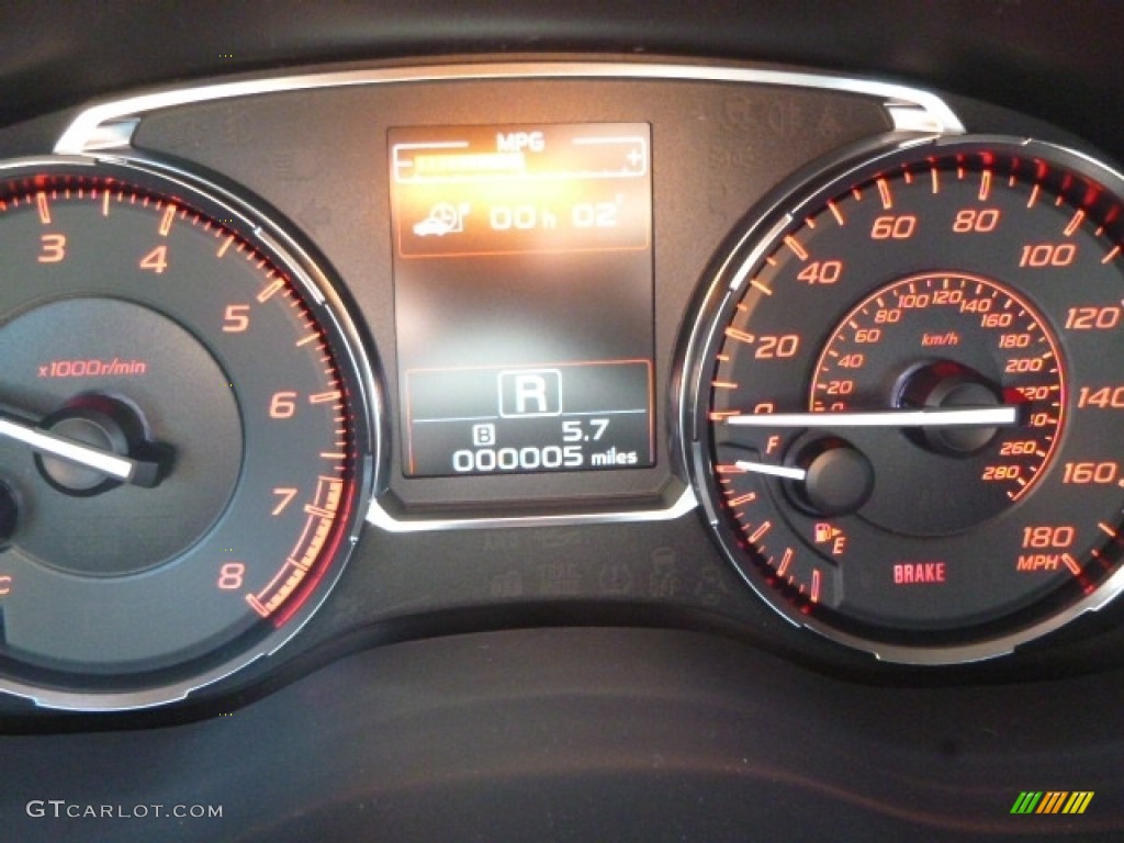 2017 WRX Limited - Dark Gray Metallic / Carbon Black photo #19