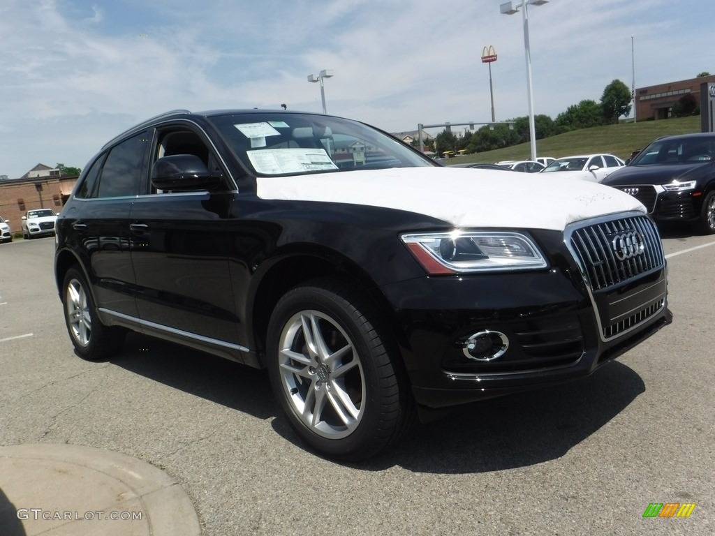 2016 Q5 2.0 TFSI Premium quattro - Mythos Black Metallic / Black photo #7