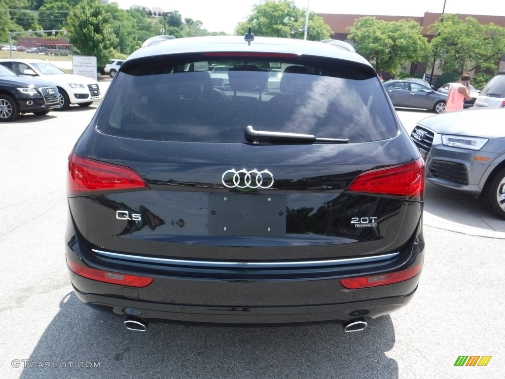 2016 Q5 2.0 TFSI Premium quattro - Mythos Black Metallic / Black photo #12