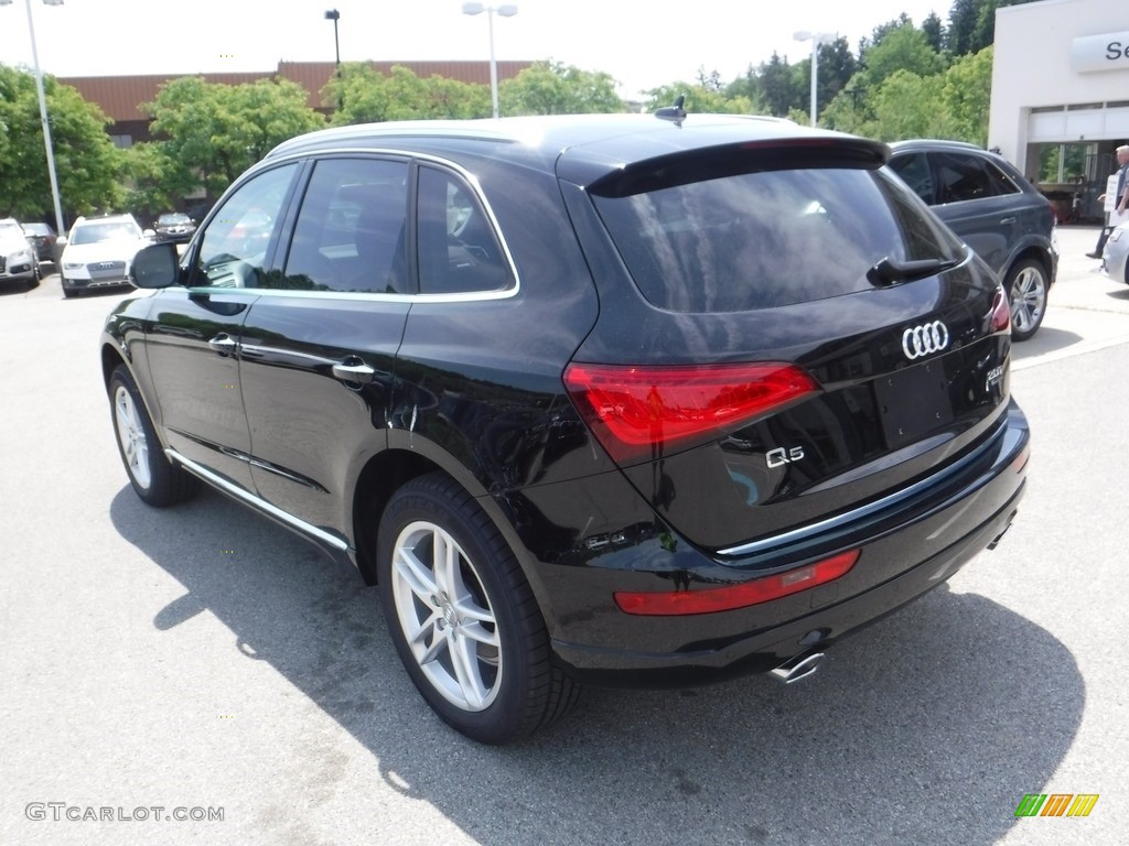 2016 Q5 2.0 TFSI Premium quattro - Mythos Black Metallic / Black photo #14