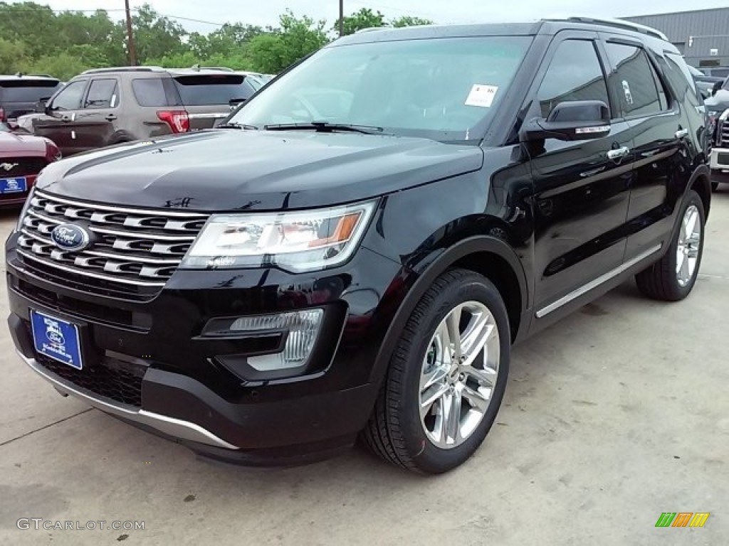 2016 Explorer Limited - Shadow Black / Ebony Black photo #32