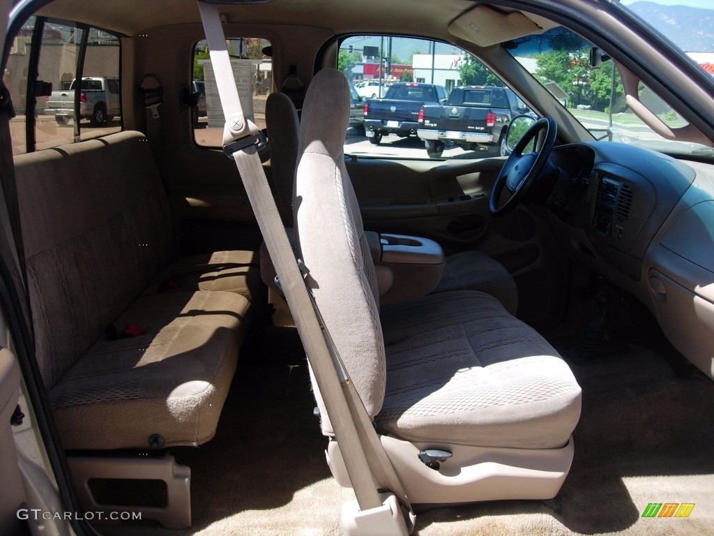 1997 F150 XLT Extended Cab 4x4 - Light Prairie Tan Metallic / Medium Prairie Tan photo #12