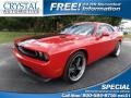 2010 Inferno Red Crystal Pearl Dodge Challenger SE  photo #1