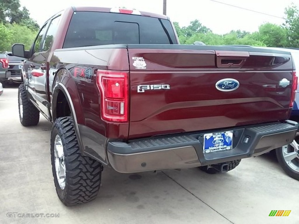 2016 F150 King Ranch SuperCrew 4x4 - Bronze Fire / King Ranch Java photo #6