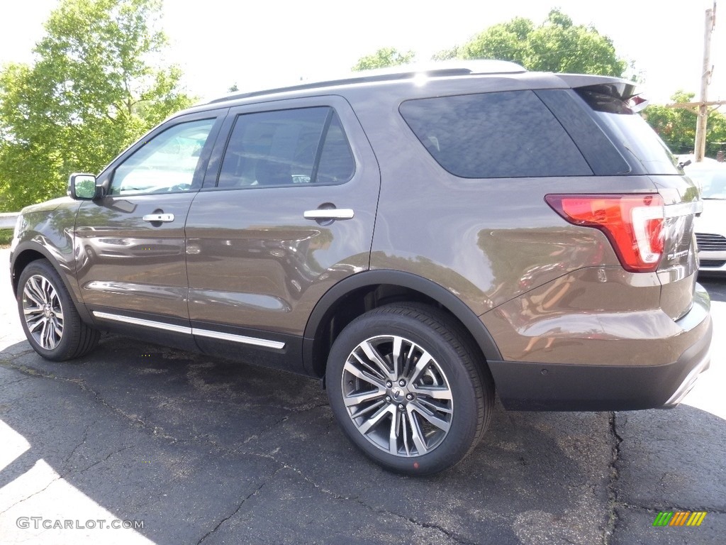 2016 Explorer Platinum 4WD - Caribou Metallic / Platinum Medium Soft Ceramic Nirvana Leather photo #4