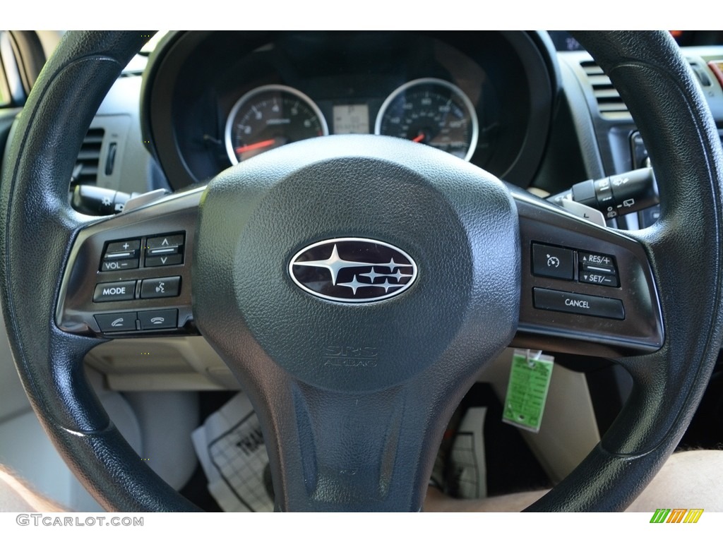 2013 XV Crosstrek 2.0 Premium - Marine Blue Pearl / Ivory photo #16