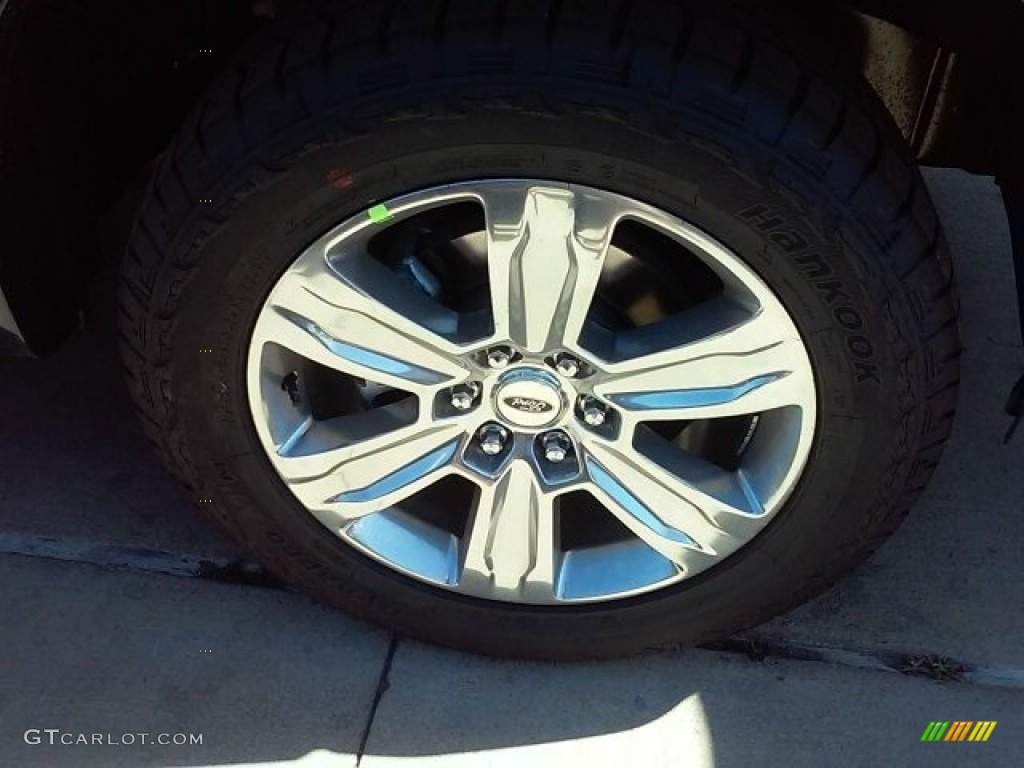 2016 F150 Platinum SuperCrew 4x4 - Blue Jeans / Platinum Brunello photo #7