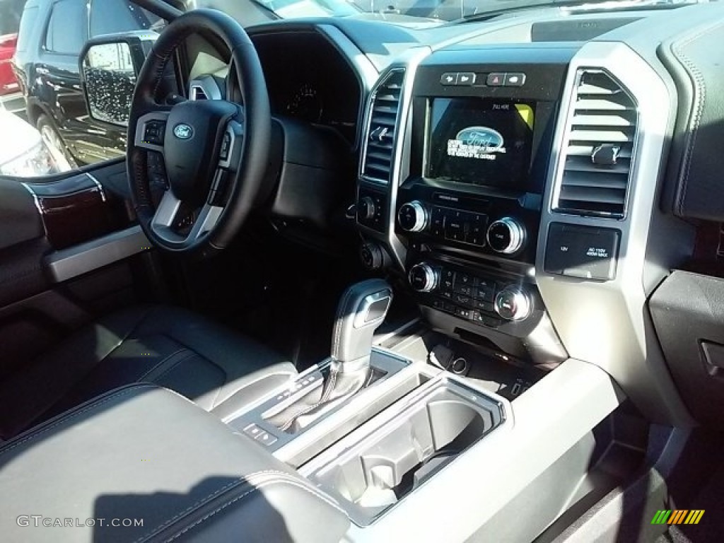 2016 F150 Platinum SuperCrew 4x4 - Magnetic / Platinum Black photo #21