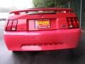 2004 Torch Red Ford Mustang V6 Convertible  photo #5