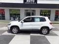 Pure White 2015 Volkswagen Tiguan S