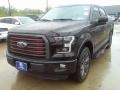 2016 Shadow Black Ford F150 Lariat SuperCrew  photo #23