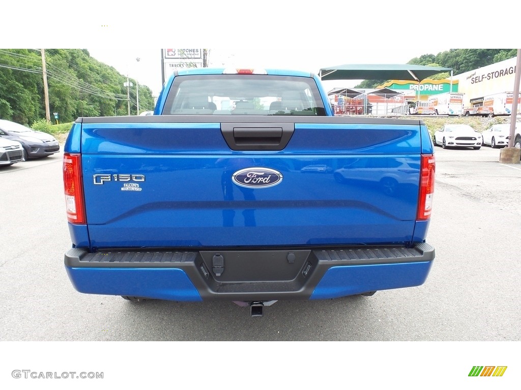 2016 F150 XL SuperCrew 4x4 - Blue Flame / Medium Earth Gray photo #7