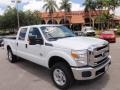 2016 Oxford White Ford F250 Super Duty XLT Crew Cab 4x4  photo #1