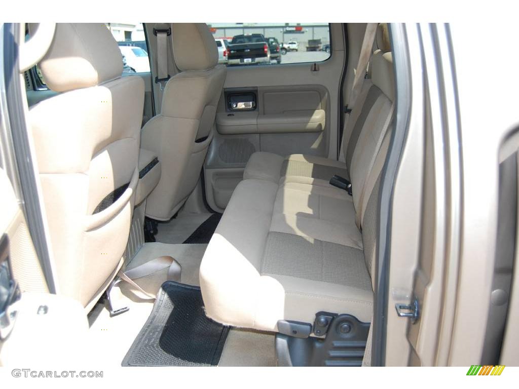 2006 F150 XLT SuperCrew - Arizona Beige Metallic / Tan photo #7