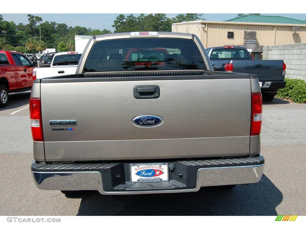 2006 F150 XLT SuperCrew - Arizona Beige Metallic / Tan photo #16