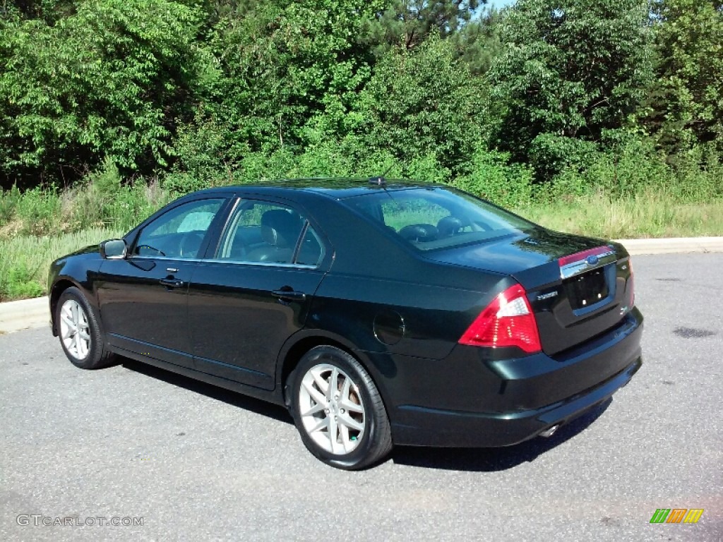 2010 Fusion SEL V6 - Tuxedo Black Metallic / Charcoal Black photo #5