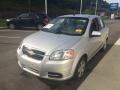 2011 Ice Silver Metallic Chevrolet Aveo LT Sedan  photo #4