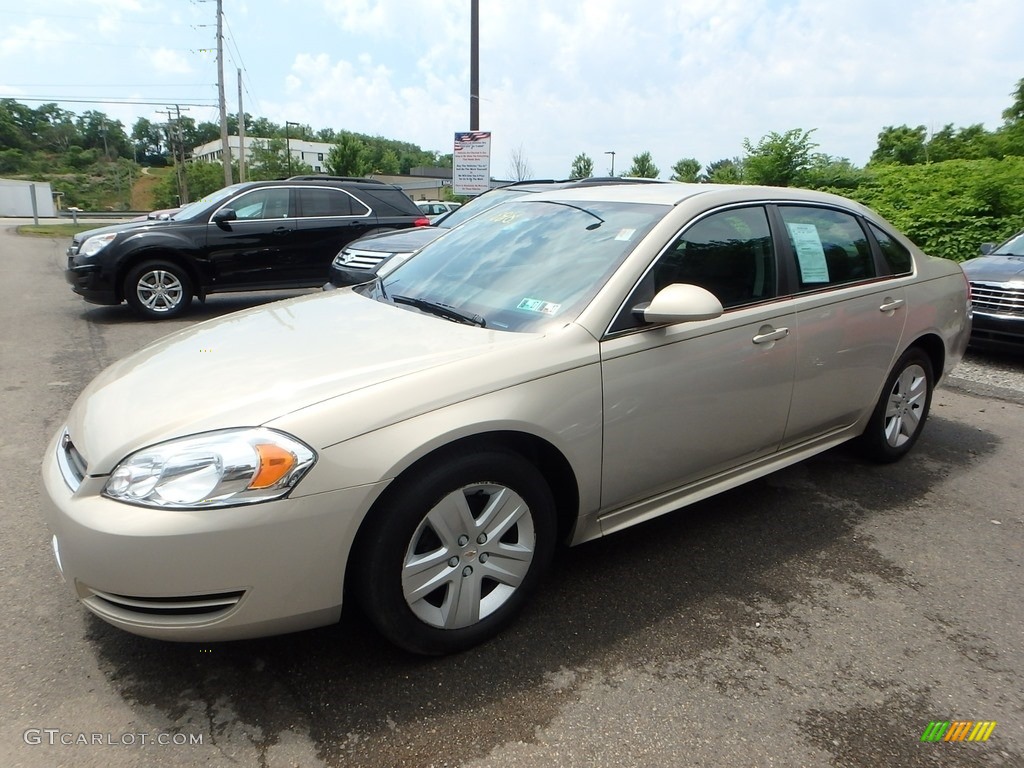 2010 Impala LS - Gold Mist Metallic / Ebony photo #1