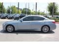 2014 Hagane Blue Infiniti Q 50 Hybrid Premium  photo #4