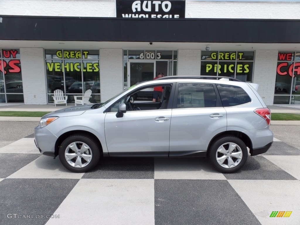 2016 Forester 2.5i Limited - Ice Silver Metallic / Gray photo #1