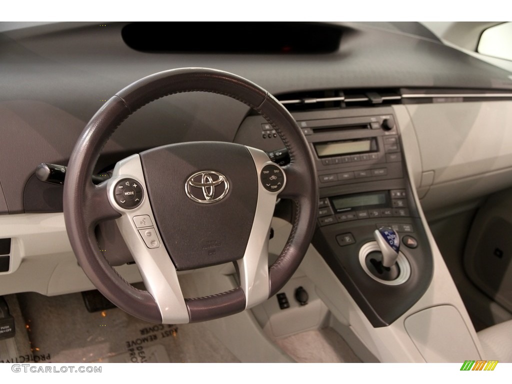 2010 Prius Hybrid IV - Winter Gray Metallic / Misty Gray photo #6