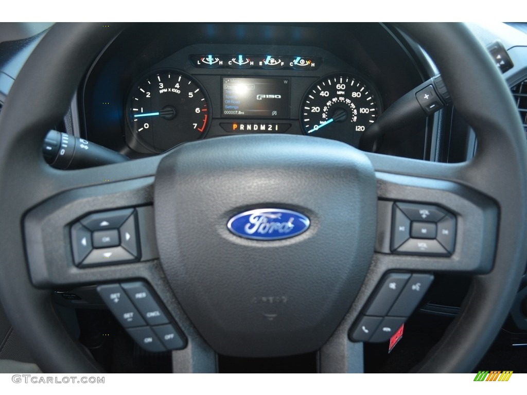 2016 F150 XL Regular Cab 4x4 - Oxford White / Medium Earth Gray photo #13