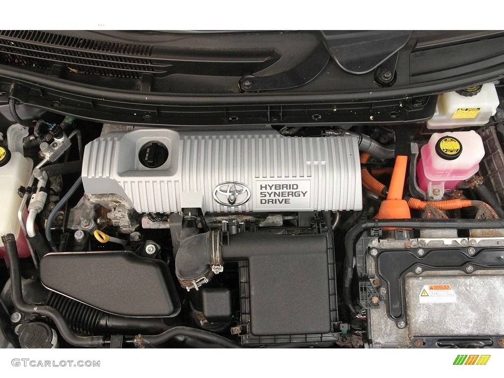 2010 Prius Hybrid IV - Winter Gray Metallic / Misty Gray photo #14