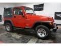 Flame Red - Wrangler SE 4x4 Photo No. 6