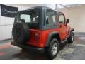 Flame Red - Wrangler SE 4x4 Photo No. 8
