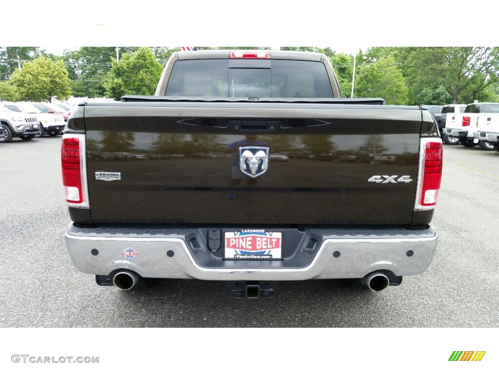 2013 1500 Laramie Crew Cab 4x4 - Western Brown Pearl / Canyon Brown/Light Frost Beige photo #8