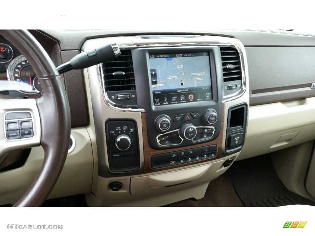 2013 1500 Laramie Crew Cab 4x4 - Western Brown Pearl / Canyon Brown/Light Frost Beige photo #17
