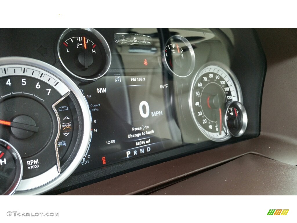 2013 1500 Laramie Crew Cab 4x4 - Western Brown Pearl / Canyon Brown/Light Frost Beige photo #22