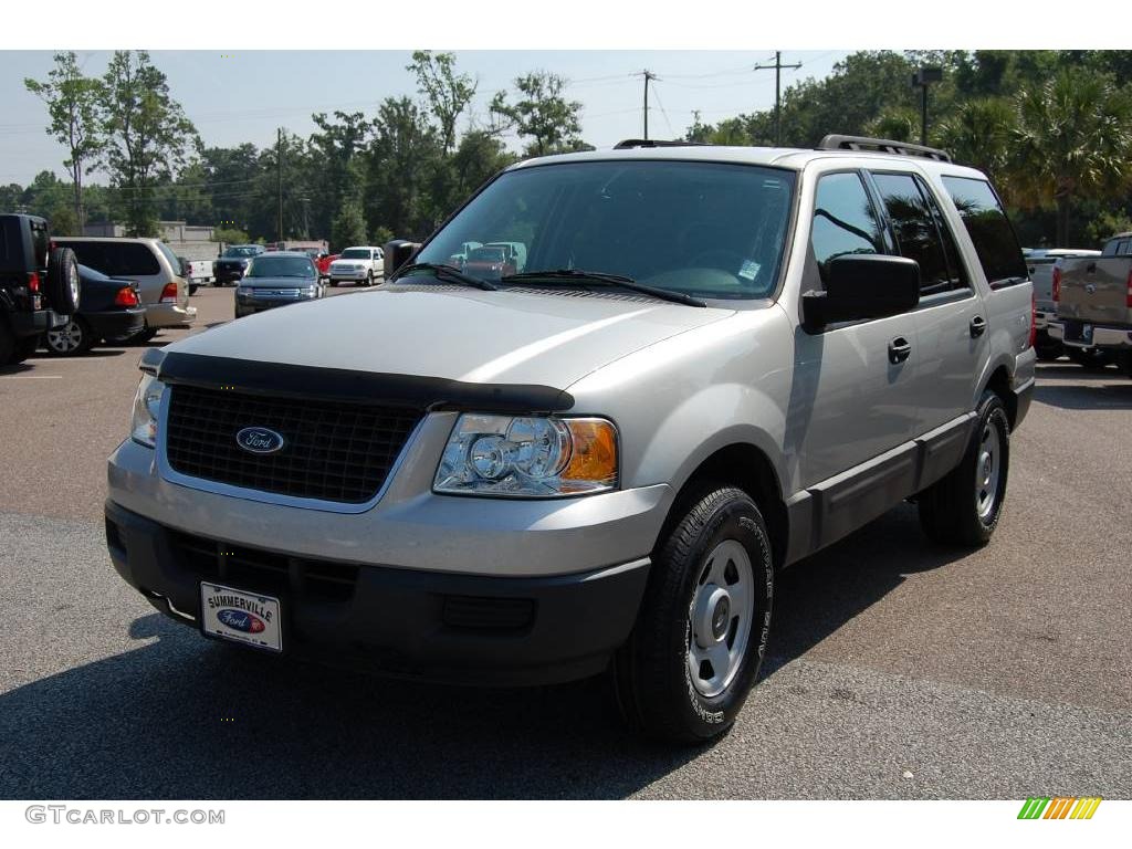 2005 Expedition XLS - Silver Birch Metallic / Medium Flint Grey photo #13