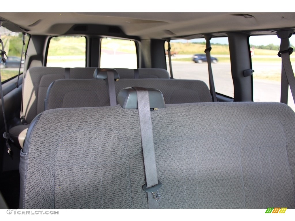2014 Express 3500 Passenger Extended LT - Dark Blue Metallic / Medium Pewter photo #3