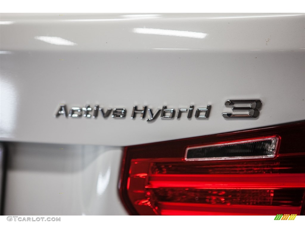 2013 3 Series ActiveHybrid 3 Sedan - Alpine White / Black photo #7