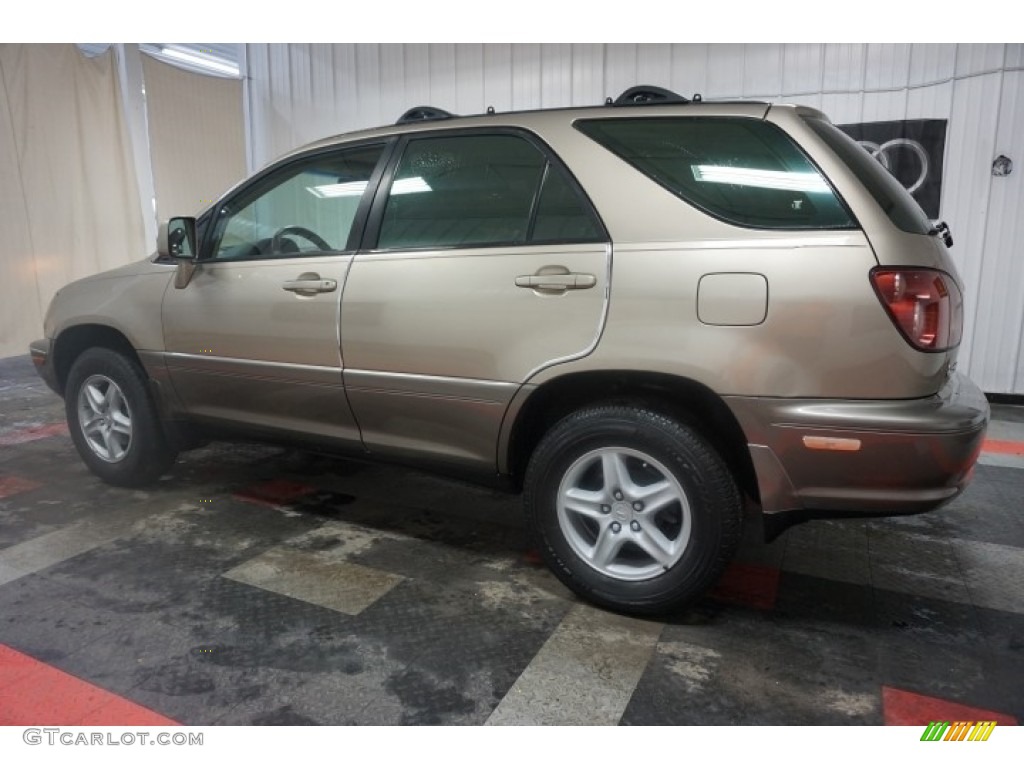 1999 RX 300 AWD - Burnished Gold Metallic / Ivory photo #11