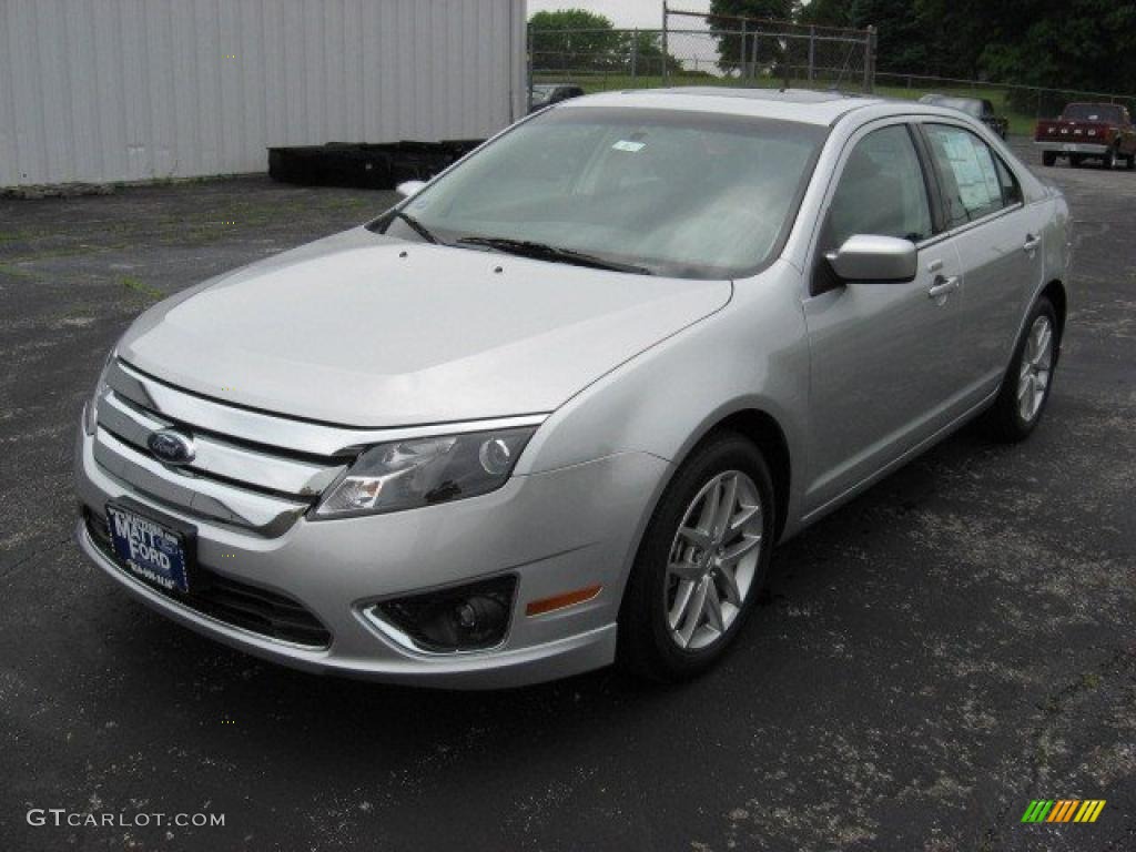 2010 Fusion SEL - Brilliant Silver Metallic / Charcoal Black photo #4