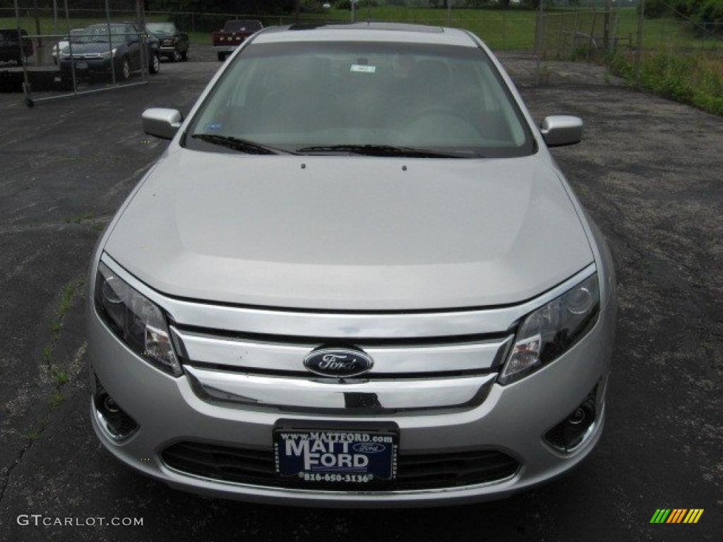 2010 Fusion SEL - Brilliant Silver Metallic / Charcoal Black photo #5