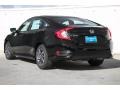 2016 Crystal Black Pearl Honda Civic EX Sedan  photo #2